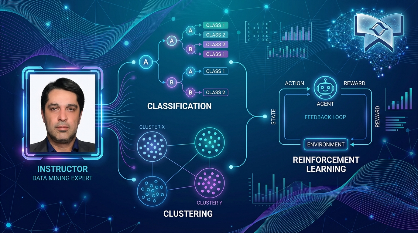 برگزاری چهارمین دوره تخصصی داده‌کاوی مالی با همکاری مؤسسه فناوران حکیم